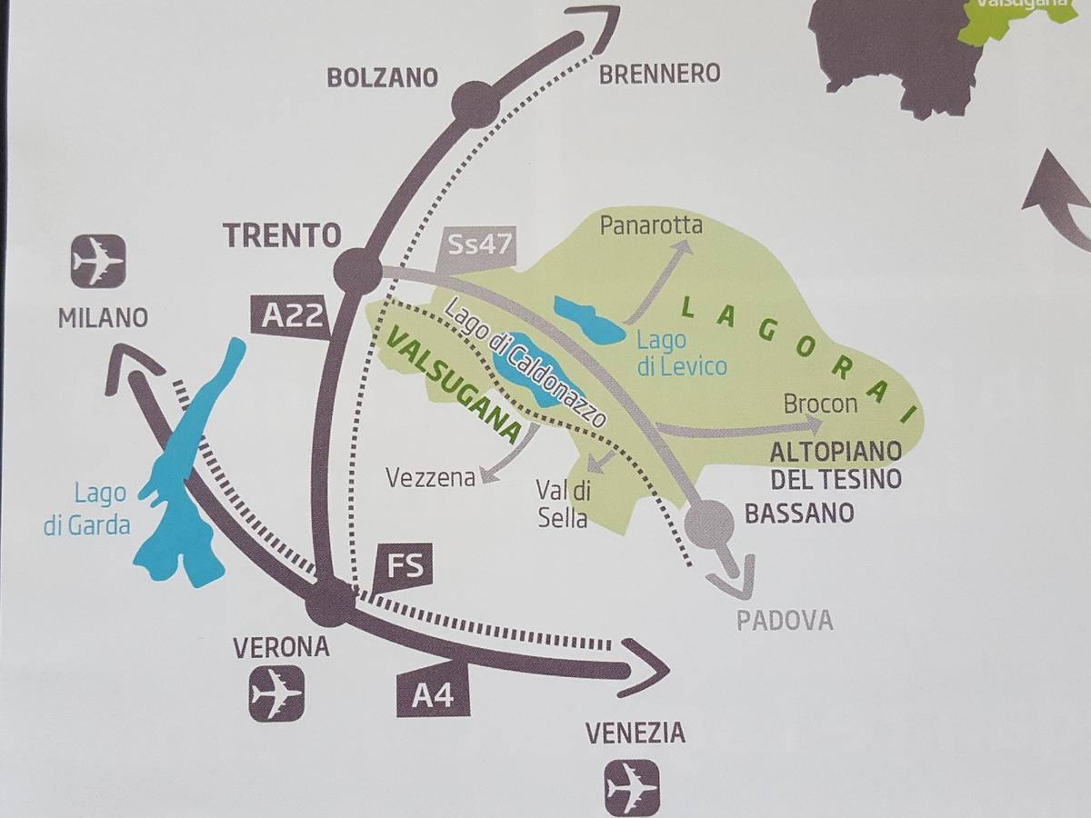 Masetto Egidio Eco-Agritur Βίλα Strigno Εξωτερικό φωτογραφία